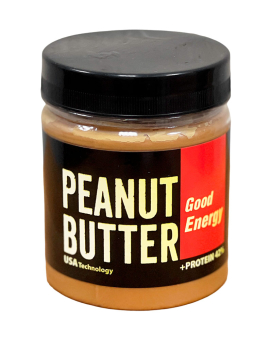 Арахисовая паста + Протеин 42% Good Energy Peanut Butter + Protein, 250 г (4820175572678) - фото