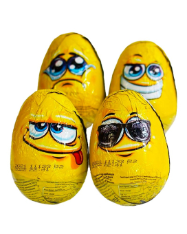 Шоколадне яйце з іграшкою TOTO CHOCOLATE EGG, 20 г (8695504151109) - фото