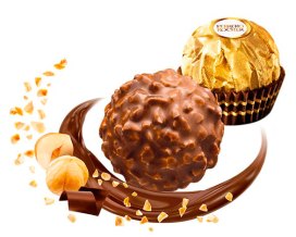 Конфеты шоколадные Ferrero Rocher, 200 г (4008400163826) - фото