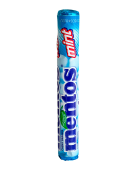 Жевательные конфеты со вкусом мяты Mentos Mint, 38 г (87108019) - фото