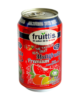 Напиток сокосодержащий Мультифрукт Fruittis Multifruits Premium, 330 мл (8436537520568) - фото