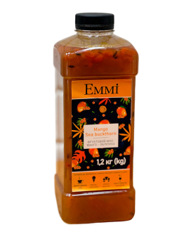 Фруктовий мікс Манго-обліпиха Emmi Mango Sea Buckthorn, 1200 г (4820210085743) - фото