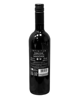 Вино сухое красное столовое INFINITUM Sangiovese Rubicone IGT, Италия, 0,75 л (8058150292792) - фото