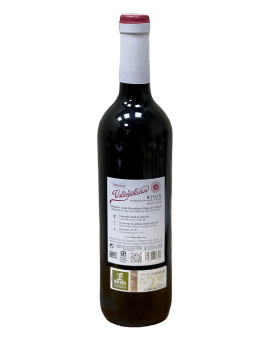 Вино сухе червоне столове Rioja Valdepalacios Tempranillo Rioja Alta DOC, Іспанія, 0,75 л (8424857003946) - фото