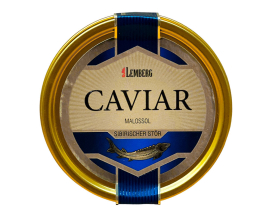 Ікра чорна осетрова Lemberg Caviar Sibirischer Stör, 250 г - фото