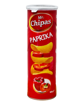 Чипсы со вкусом паприки Mr. Chipas Paprika, 160 г (6917554960350) - фото