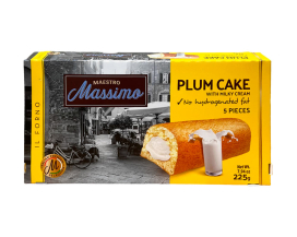 Пирожное с молочной начинкой Maestro Massimo Plum Cake Whis Milky Cream, 225 г - фото