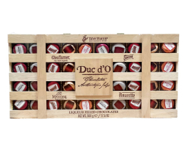 Конфеты шоколадные с ликером Duc d'O Liquer Filled Chocolates, 500 г (5411281322203) - фото