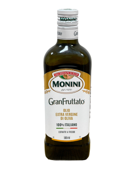 Оливковое масло первого отжима Monini GranFruttato Olio Extra Vergine di Oliva, 500 мл (8005510001716) - фото