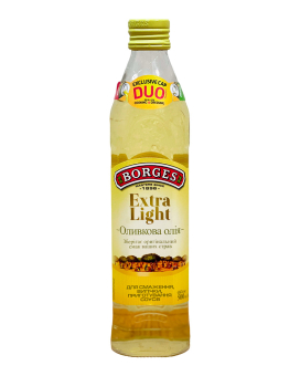 Оливковое масло для жарки Borges Extra Light Olive Oil, 500 мл (8410179300825) - фото