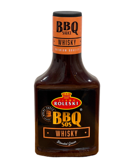 Соус Барбекю з віскі Roleski BBQ Sos Whisky, 365 г (5901044022223) - фото