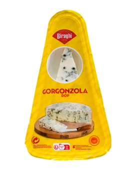 Сыр Горгонзола Biraghi Gorgonzola DOP 55%, 100 г (8002004343109) - фото