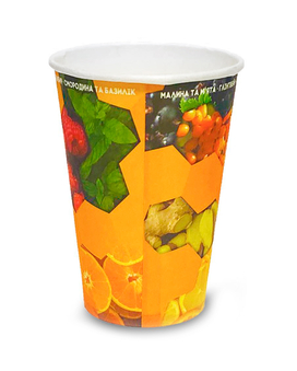 Стакан бумажный Аскания 340 мл, 50 шт - фото