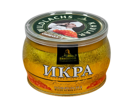 Ікра горбуші Zarendom Premium Gold WildLachs Kaviar Gorbuscha, 250 г (4260077960713) - фото