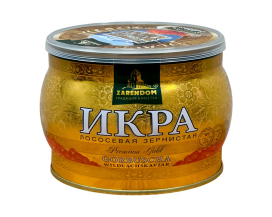 Ікра горбуші Zarendom Premium Gold WildLachs Kaviar Gorbuscha, 500 г (4260077960744) - фото