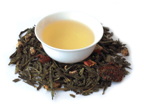 Чай "Teahouse" Инжир и клубника зеленый № 426, 50 г - фото
