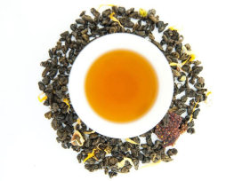 Чай "Teahouse" Манговый рай зеленый № 410, 50 г - фото