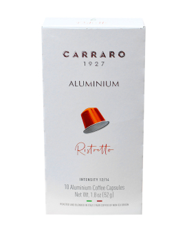 Кофе в капсулах Carraro Aluminium Ristretto NESPRESSO, 10 шт 8000604002686 - фото