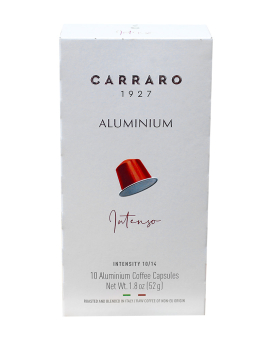 Кофе в капсулах Carraro Aluminium Intenso NESPRESSO, 10 шт 8000604002679 - фото