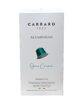 Кофе в капсулах Carraro Aluminium Gran Crema NESPRESSO, 10 шт 8000604002662 - фото