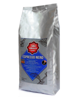 Кофе в зернах Amalfi Espresso Nero,1 кг (20/80) - фото