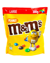 Драже арахисовое в шоколаде с глазурью M&M's, 300 г (4011100001305) - фото
