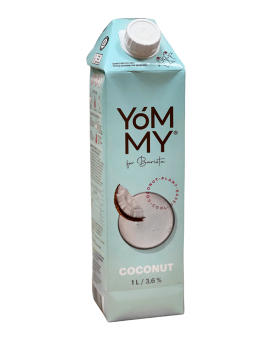 Напій Кокосовий ультрапастеризований YOMMY 3,6%, 1 л (4820222762342) - фото