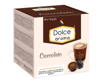 Гарячий шоколад в капсулах Dolce Aroma Cioccolato Dolce Gusto, 16 шт (4820093485197) - фото