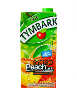 Напиток сокосодержащий Tymbark Апельсин-персик, 1 л - фото