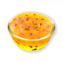 Пюре фруктове для чаю, коктейлів "Манго-маракуйя з кісточкою" LEMO, 1 кг (премікс, основа) - фото
