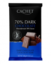 Шоколад Cachet экстра черный 70%, 300 г - фото