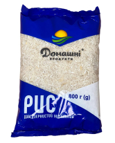 Рис длиннозернистый Индийский Домашні продукти, 800 г (4820186121926) - фото