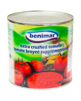 Помідори подрібнені Benimar Tomate Triturado, 2500 г 8436008209763 - фото