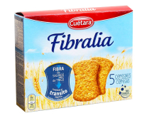 Печиво Фібралія 5 злаків Cuetara Fibralia 5 Cereales, 500 г (8434165460966) - фото