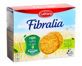 Печенье Фибралия с соей Cuetara Fibralia Soja, 550 г (8434165460942) - фото