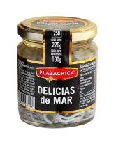 Рыба-игла из сурими в подсолнечном масле Plazachica Delicias de Mar, 220 г (8437018473793) - фото