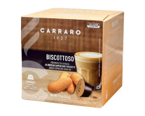 Капучино в капсулах Carraro Biscottoso DOLCE GUSTO, 16 шт (8000604003171) - фото