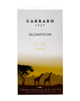 Кофе в капсулах Carraro Aluminium Rwanda NESPRESSO (моносорт арабики), 10 шт (8000604003447) - фото