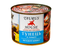Тунець в томаті Taurus Haus, 525 г (4820254310115) - фото
