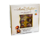 Конфеты шоколадные пралине Морские ракушки белые Maitre Truffout, 250 г (9002859033360) - фото