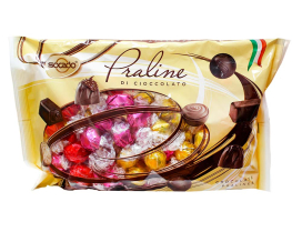 Конфеты шоколадные пралине Ассорти Socado Praline Di Cioccolato, 1 кг (8000017110343) - фото