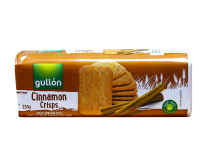 Печенье хрустящее с корицей GULLON Cinnamon crisps, 235 г (8410376040920) - фото