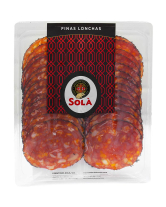 Ковбаса сиров'ялена Чорізо нарізка Sola Finas Lonchas Chorizo, 150 г - фото