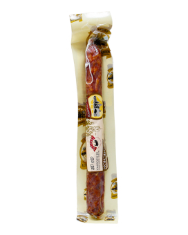 Колбаса сыровяленая иберийская Сальчичон Los Charros Salchichon Gourmet Con Carne De Cerdo Iberico, 200 г - фото