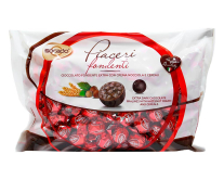 Конфеты шоколадные с фундучным кремом и злаками Socado Piaceri Fondenti, 1 кг (8000017112361) - фото