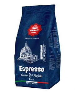Кава в зернах Amalfi Espresso Gusto Perfetto, 250 г (70/30) (4820163370040) - фото