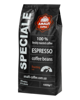 Кофе в зернах Amalfi Espresso Speciale, 1 кг (60/40) 4820163370323 - фото