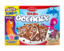 Печиво шоколадне Cuetara Tosta Rica Oceanix, 400 г (8434165611085) - фото