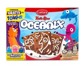Печенье шоколадное Cuetara Tosta Rica Oceanix, 400 г (8434165611085) - фото