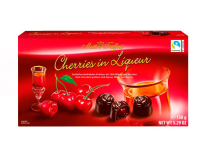 Цукерки шоколадні Вишня у лікері Maitre Truffout Cherries in Liqueur, 150 г (9002859037863) - фото